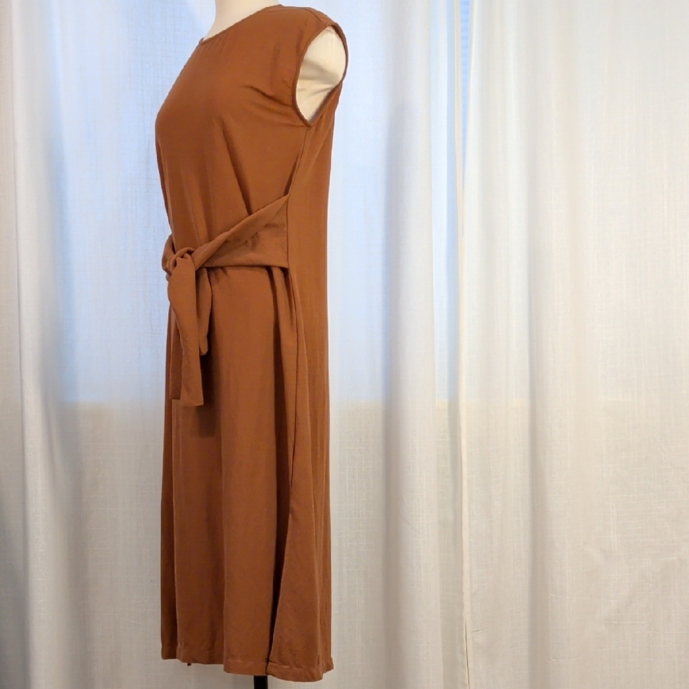 Mod Ref Tan Midi Shift Dress - Picture 3 of 9